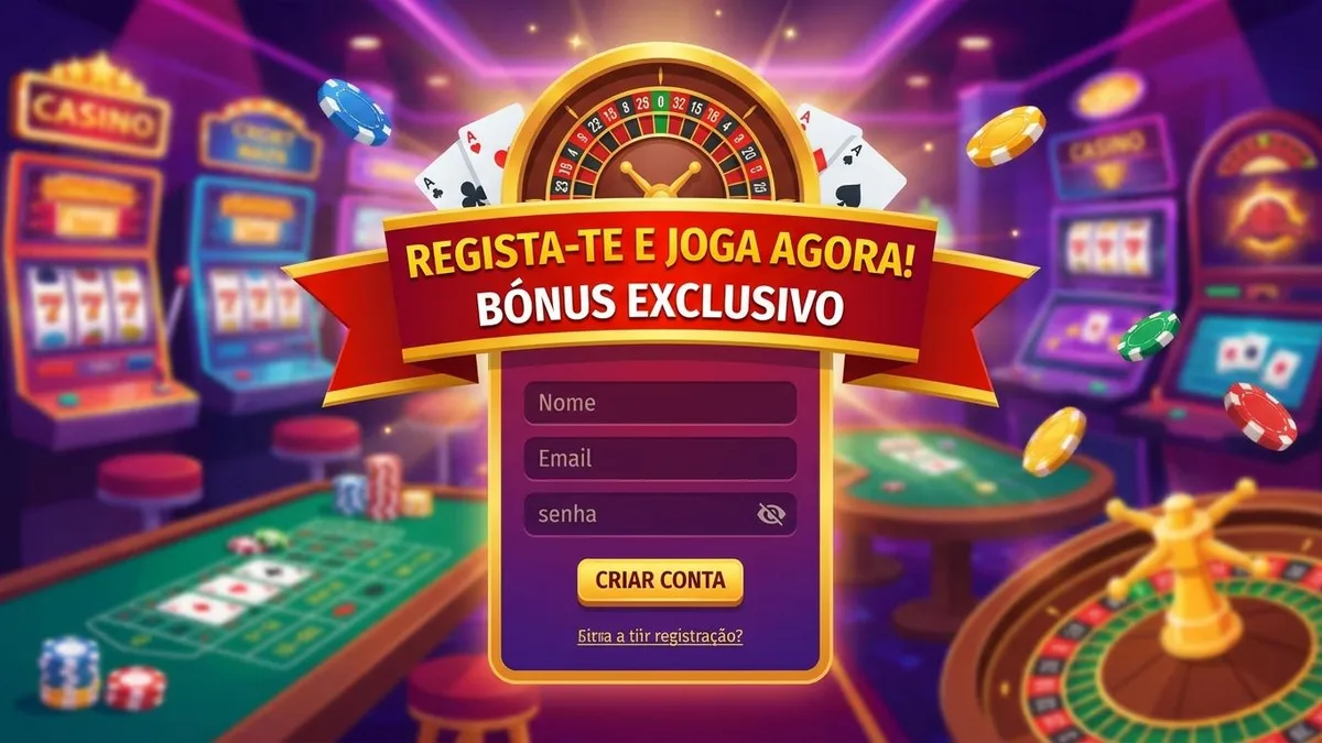 Registo com bónus